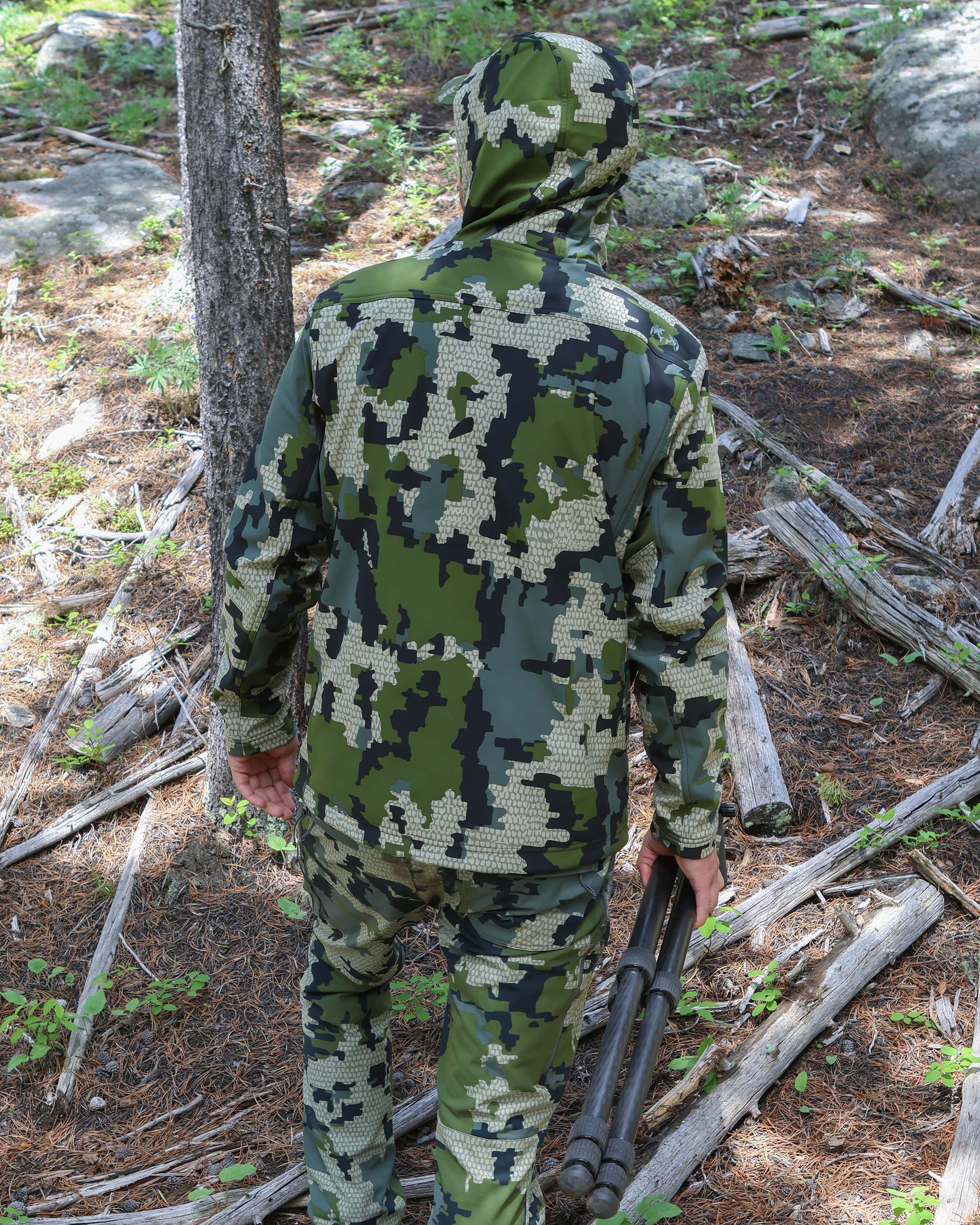 Alpine Hooded Jacket | Verde - Image 4