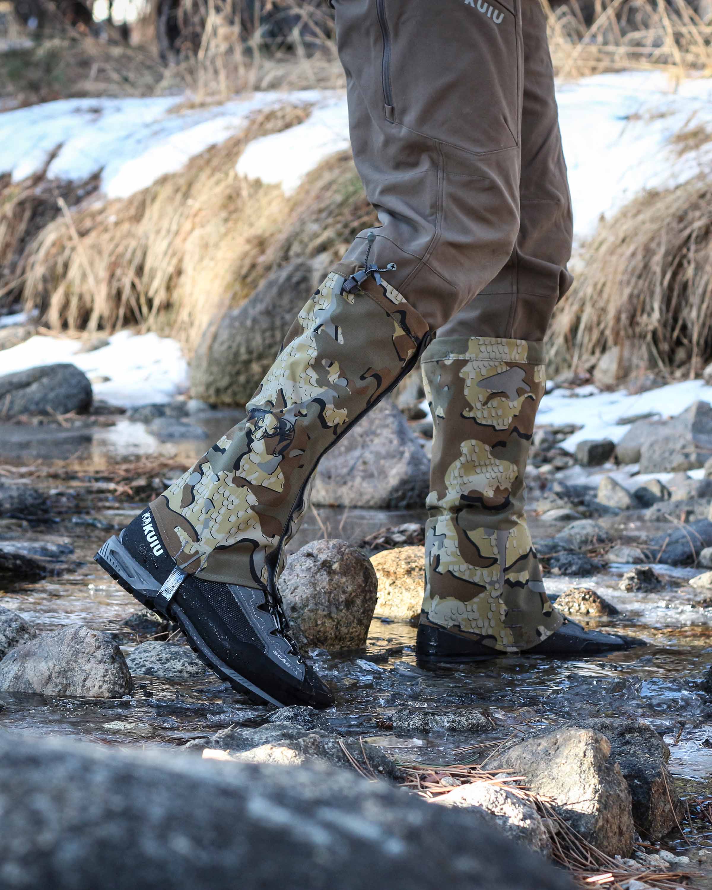 KUIU Kutana Storm Gaiter | Gunmetal - Image 6
