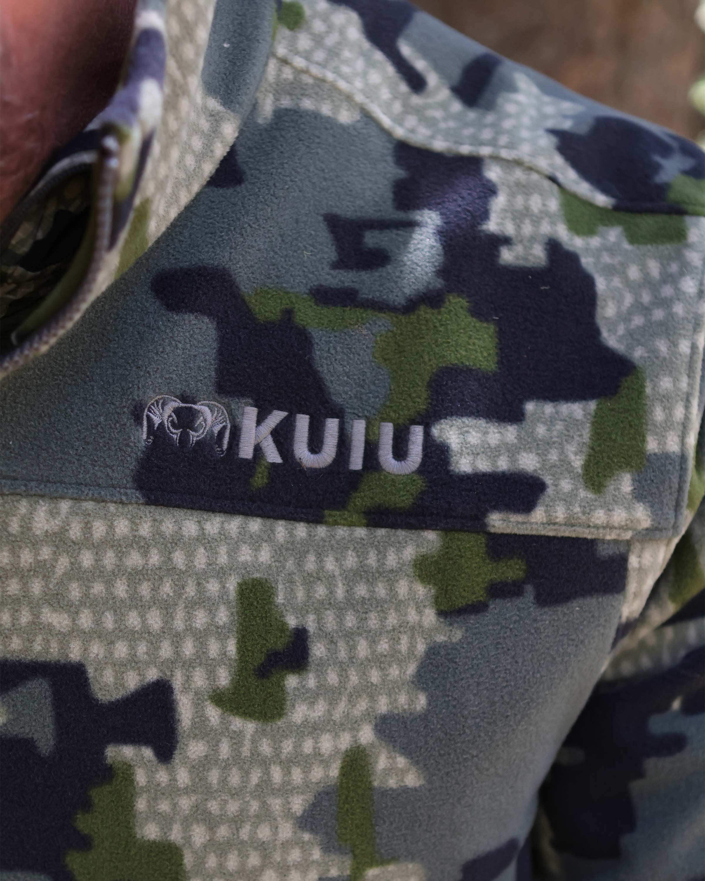 Border Fleece Full Zip | Gunmetal - Image 6