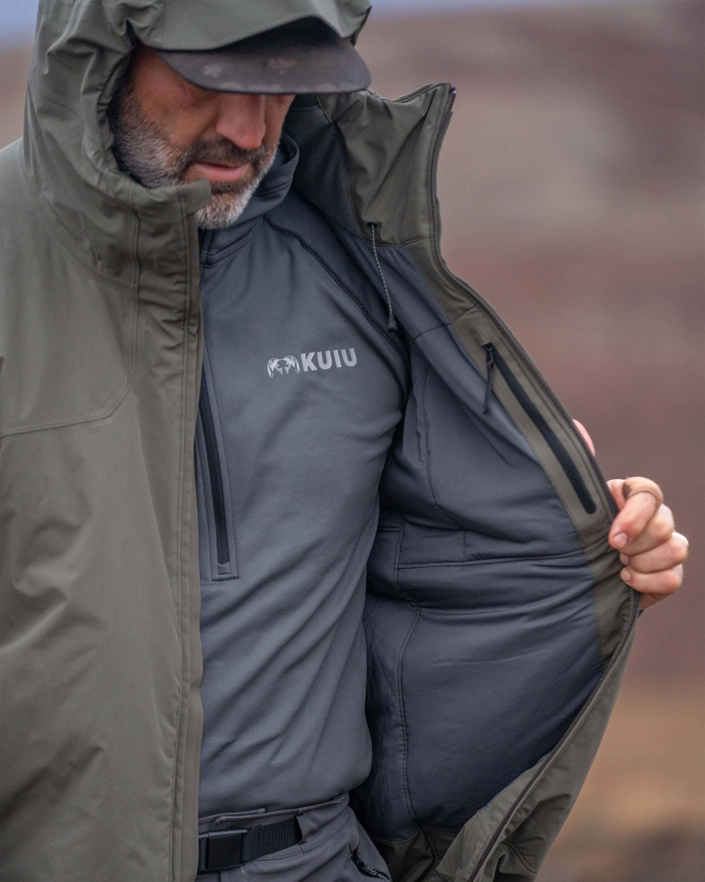 Mountain PRO Hooded Jacket | Ash - Image 12